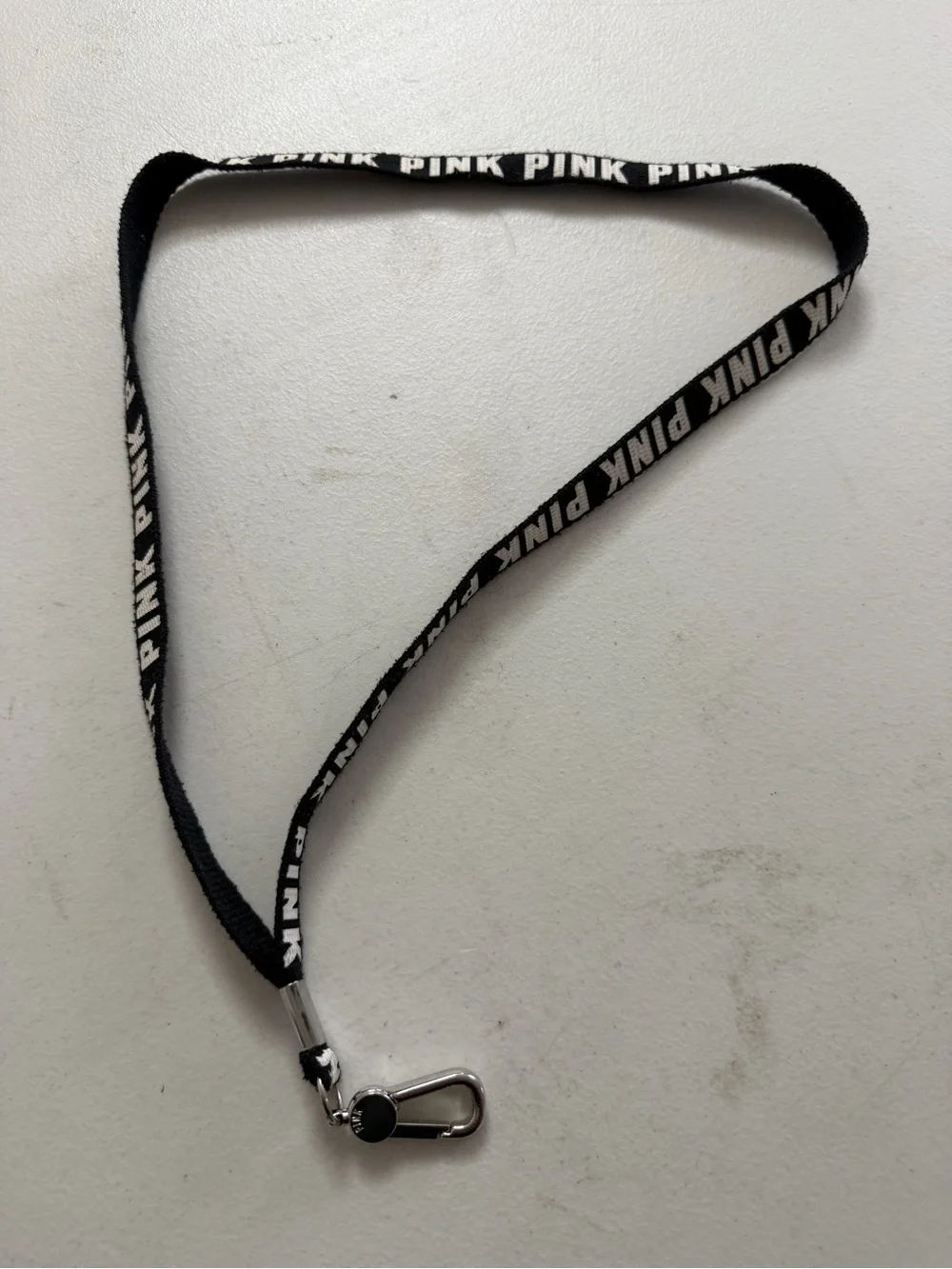 PINK Victorias Secret branded lanyard